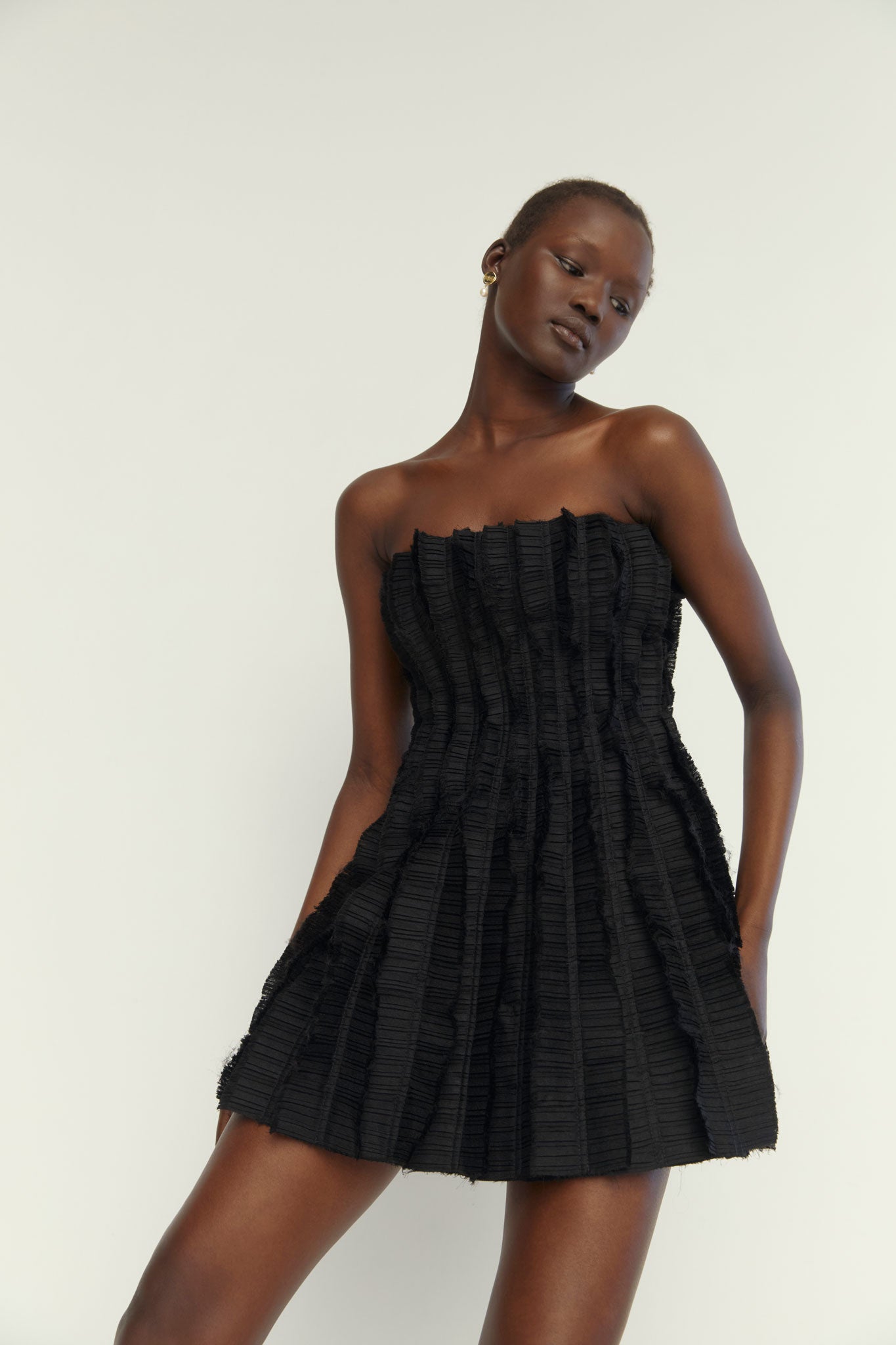 Hybrid Sleeveless Mini Dress | Black ...